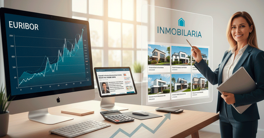 Inmobiliaria y Euríbor: impacto directo en las operaciones
